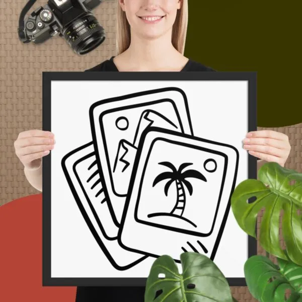 Premium Luster Photo Paper Framed Print - Image 19