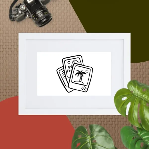 Matte Paper Framed Print With Mat - Image 7