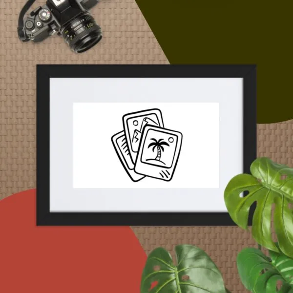 Matte Paper Framed Print With Mat - Image 3